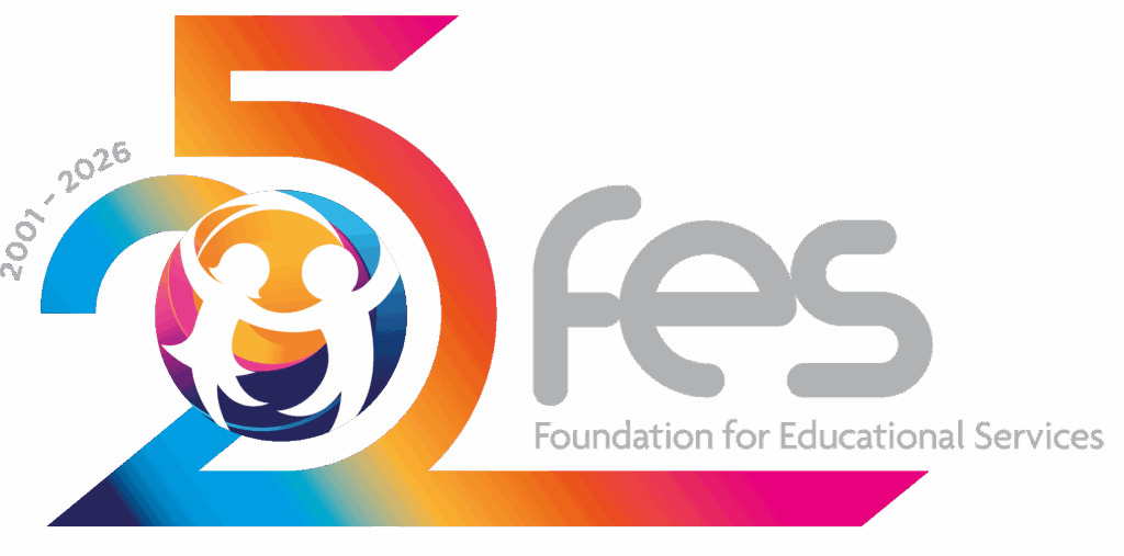 Logo for the 25th Anniversary for the FES